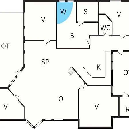 度假居 Three-bedroom In Romo 14 *